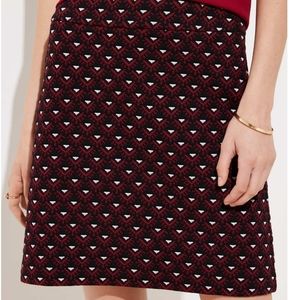 Loft geo shift skirt 12 NWT